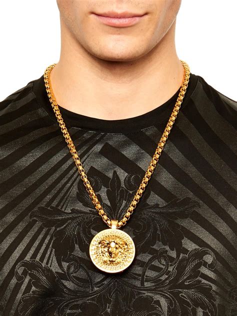 versace men necklace